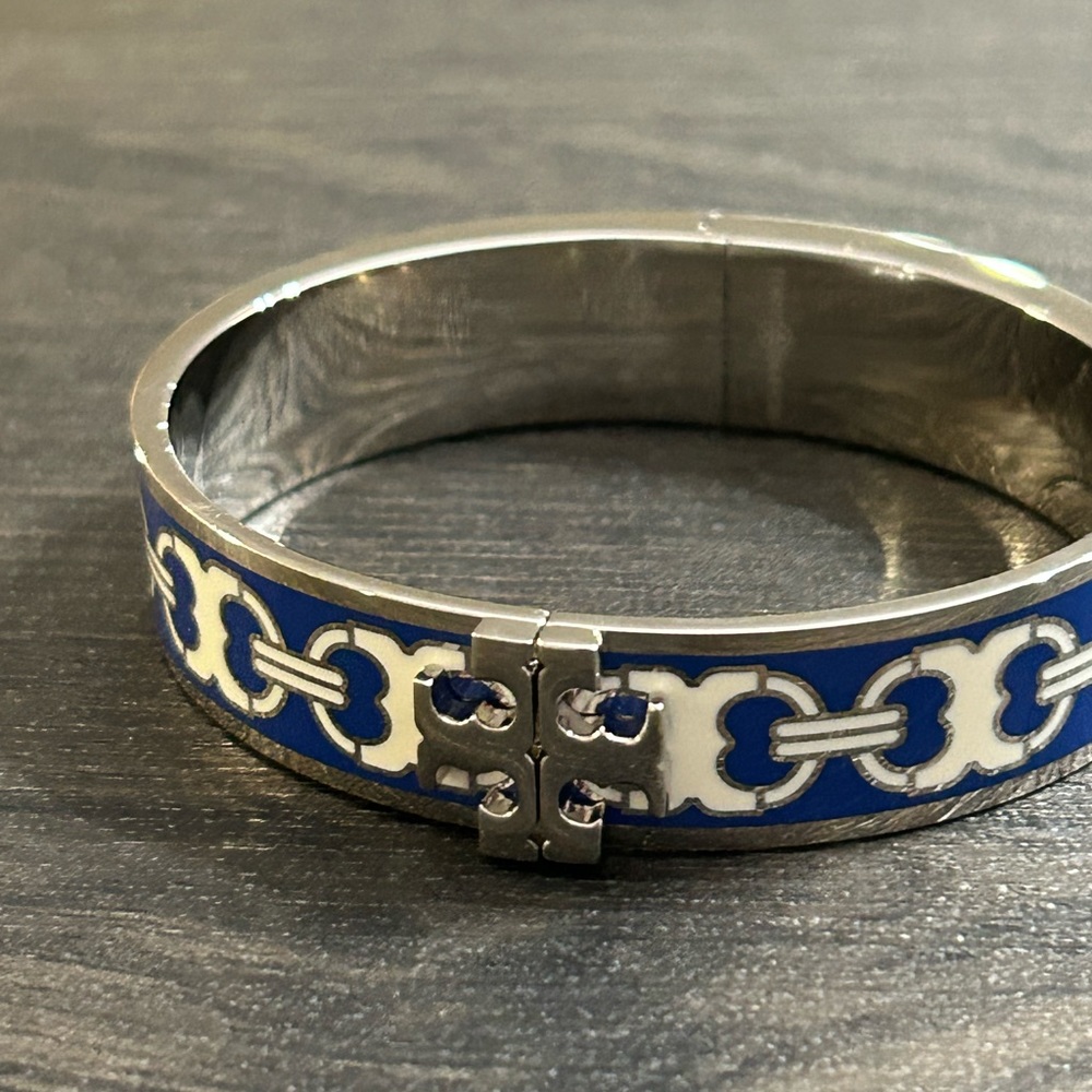Tory Burch Kira Gemini Link Logo Bracelet